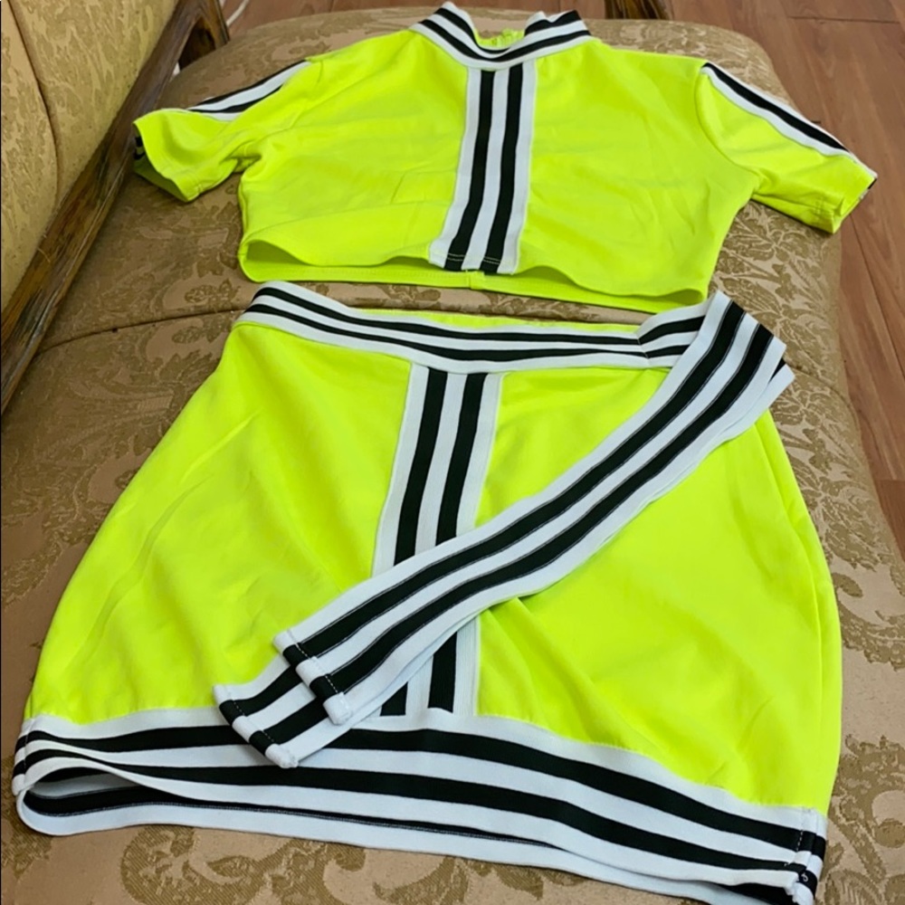 shirt and skirt